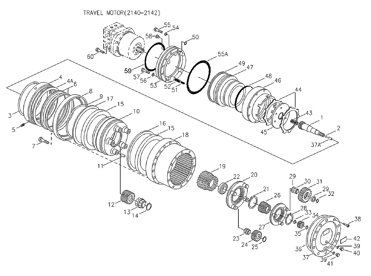 813-320-99-20 Escavadeira de esteiras Hyundai R450LC-3