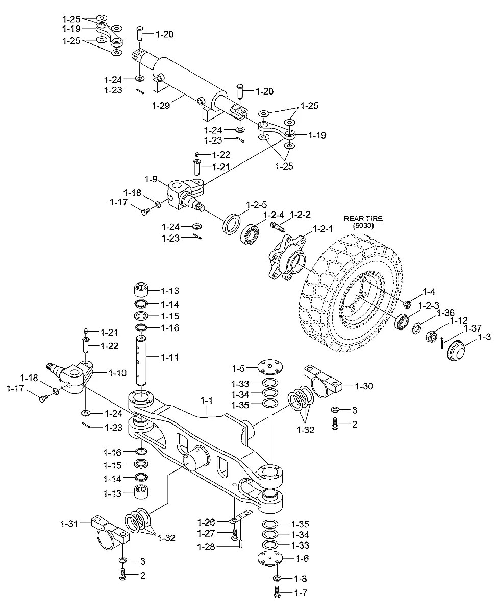 XKCF-00625 Empilhadeira Hyundai 20L-7M