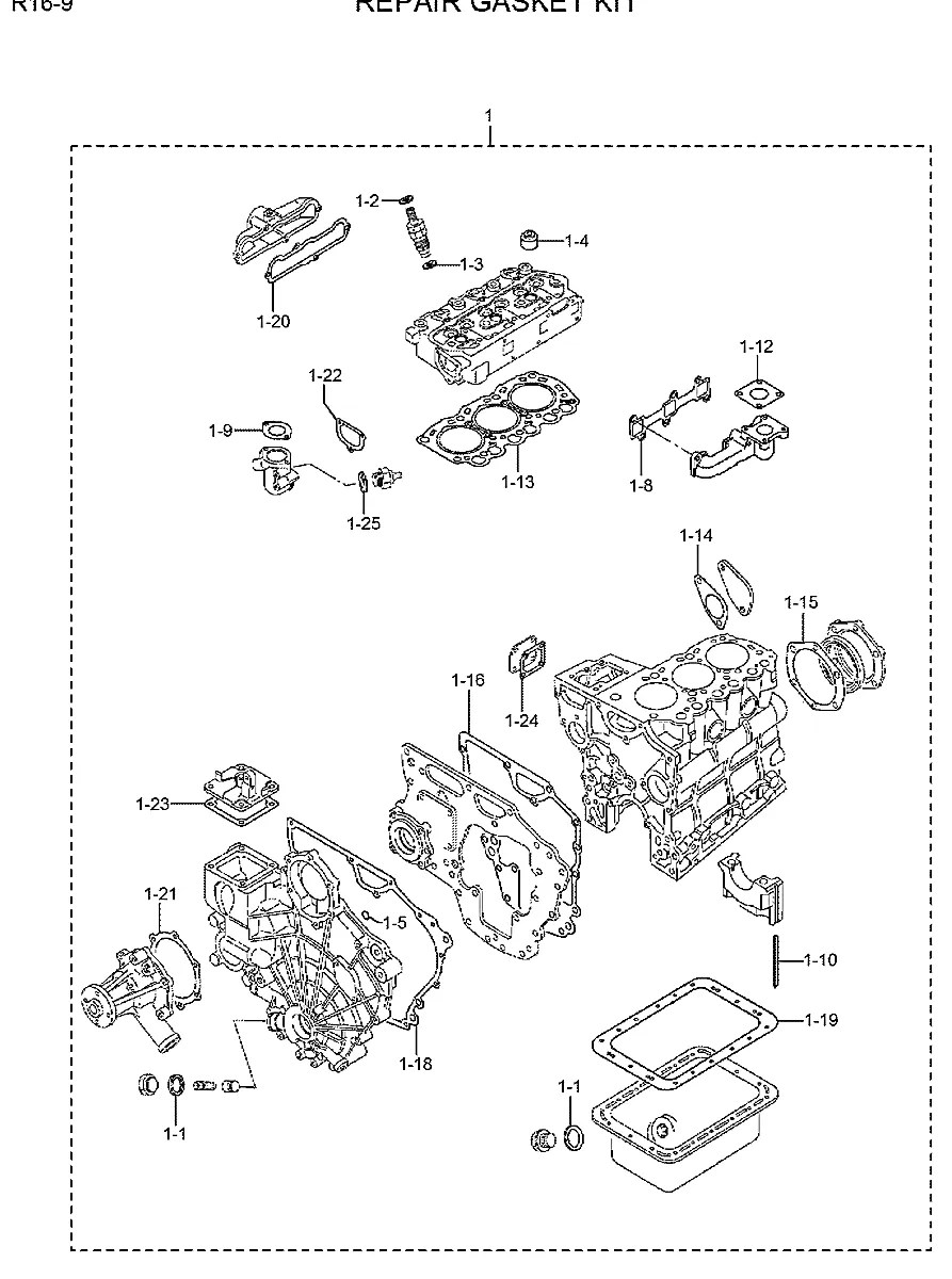 XJAF-02874 Escavadeira de esteiras Hyundai R16-9
