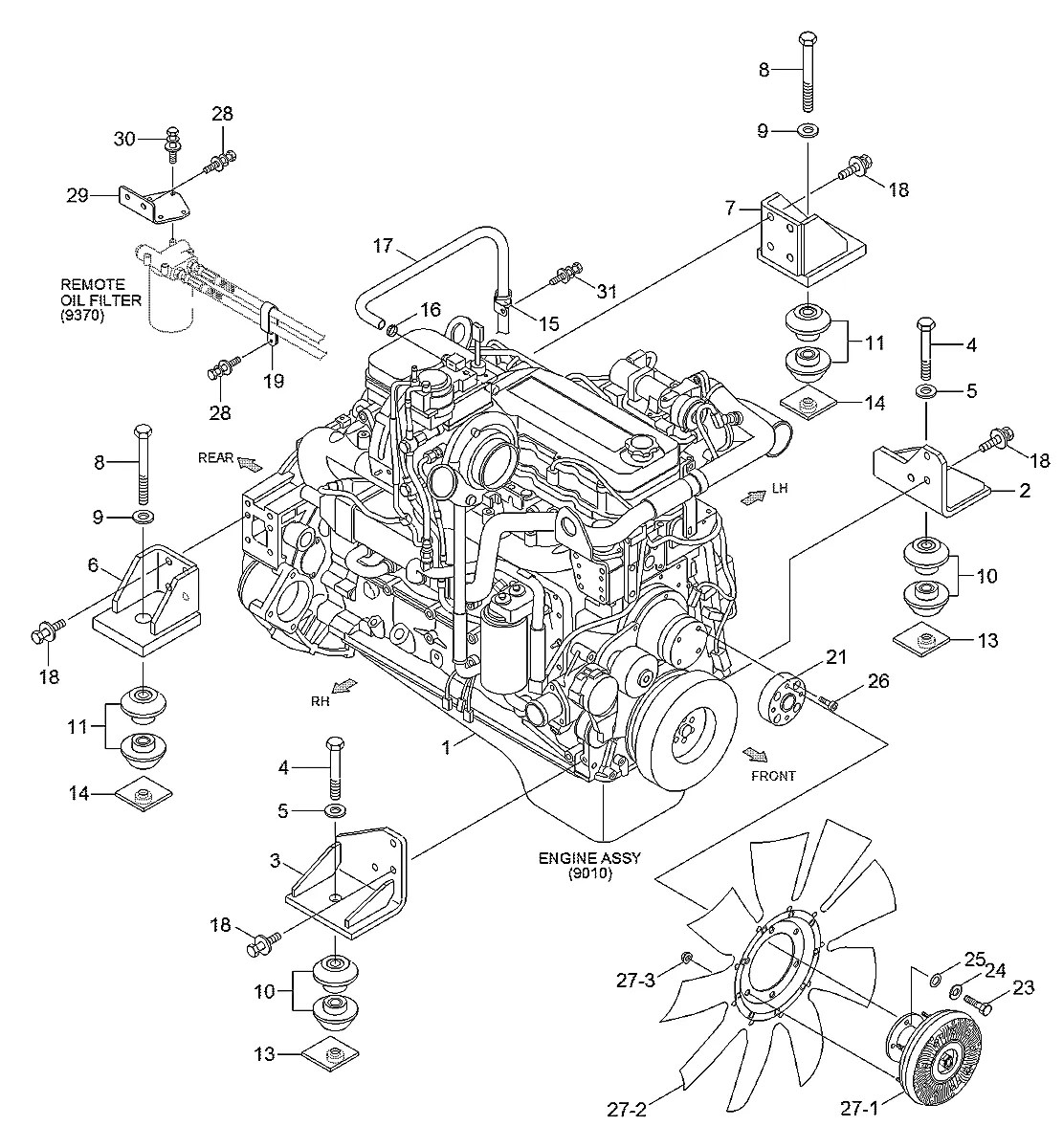 11Q4-00180 Escavadeira de rodas Hyundai R160W-9A