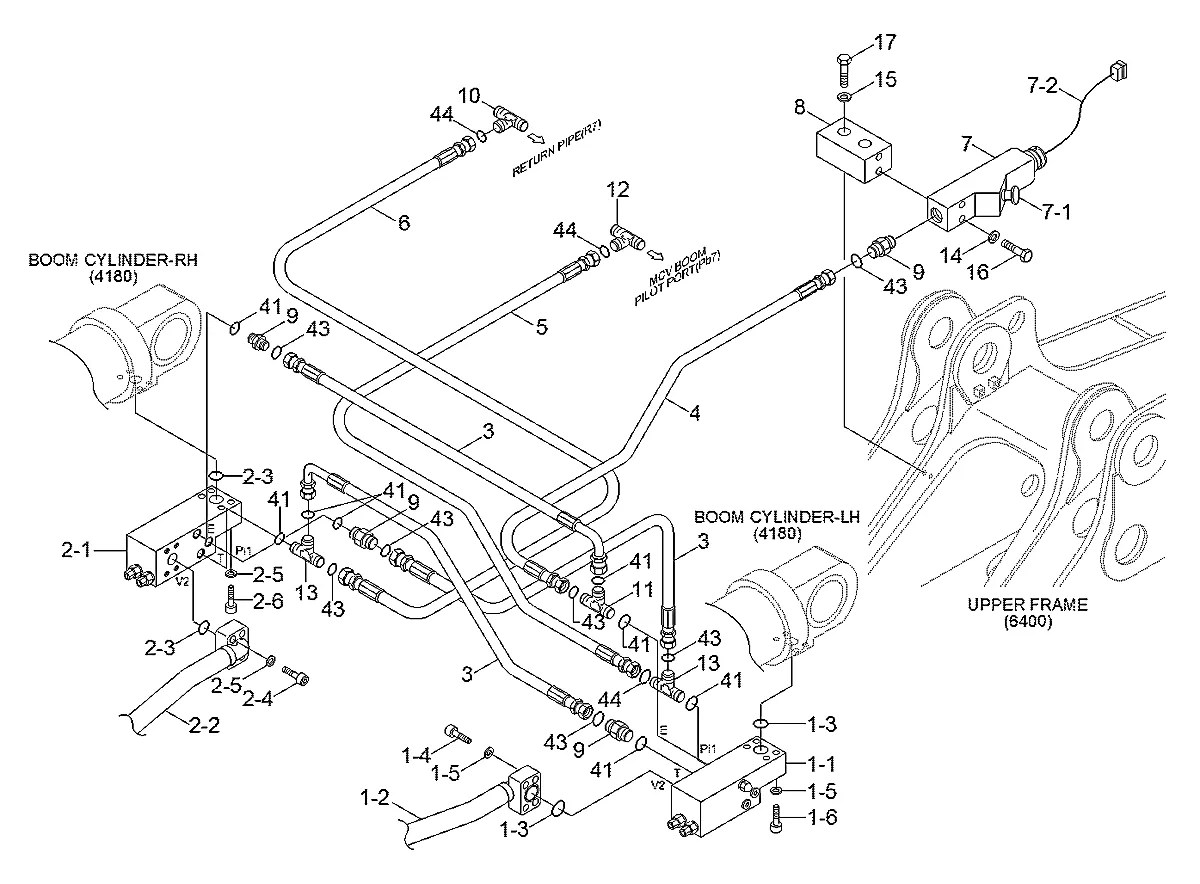 XKCD-01566 Escavadeira de esteiras Hyundai R800LC-7A