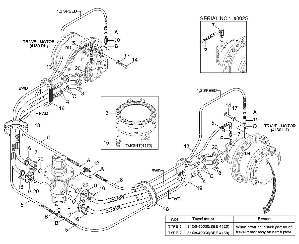 P950-168348 Escavadeira de esteiras Hyundai R290LC-9