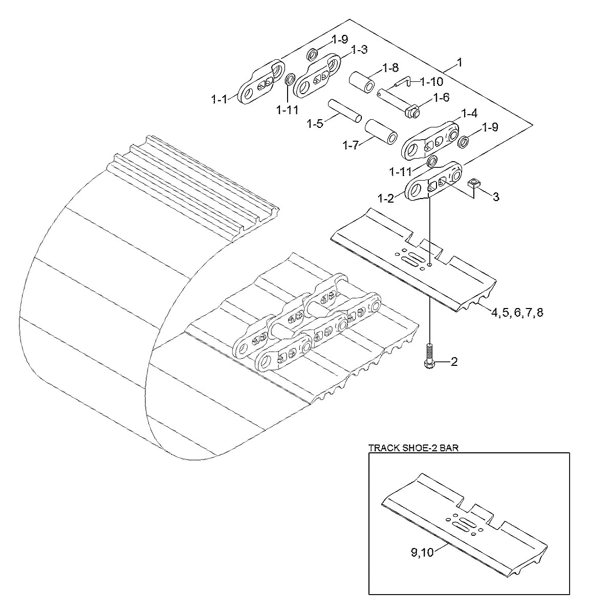 84E7-00541BG Escavadeira de esteiras Hyundai R450LC-7A