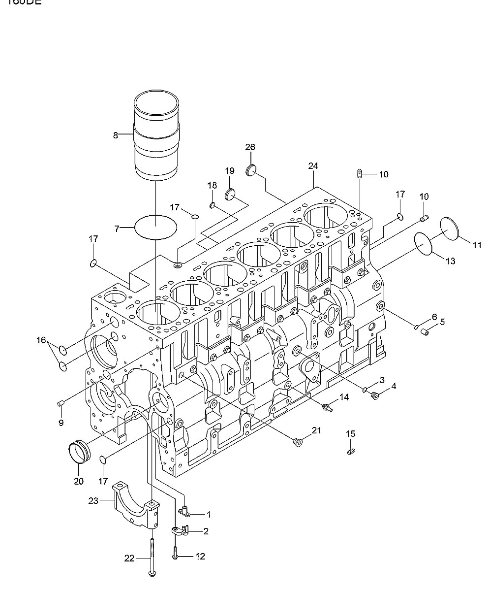 3089021 Empilhadeira Hyundai 180D-7E