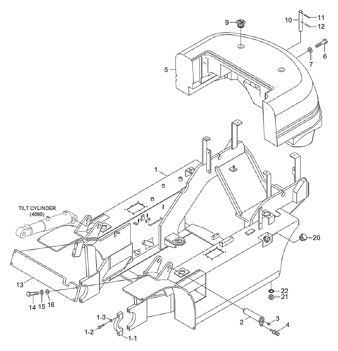 F13100050 Empilhadeira Hyundai HDF35-45-III