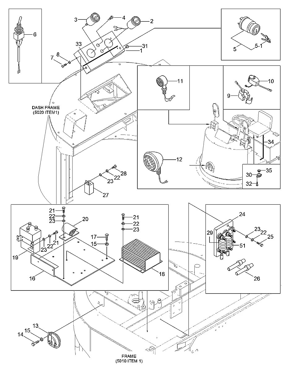 310007060-01 Empilhadeira Hyundai HBP15