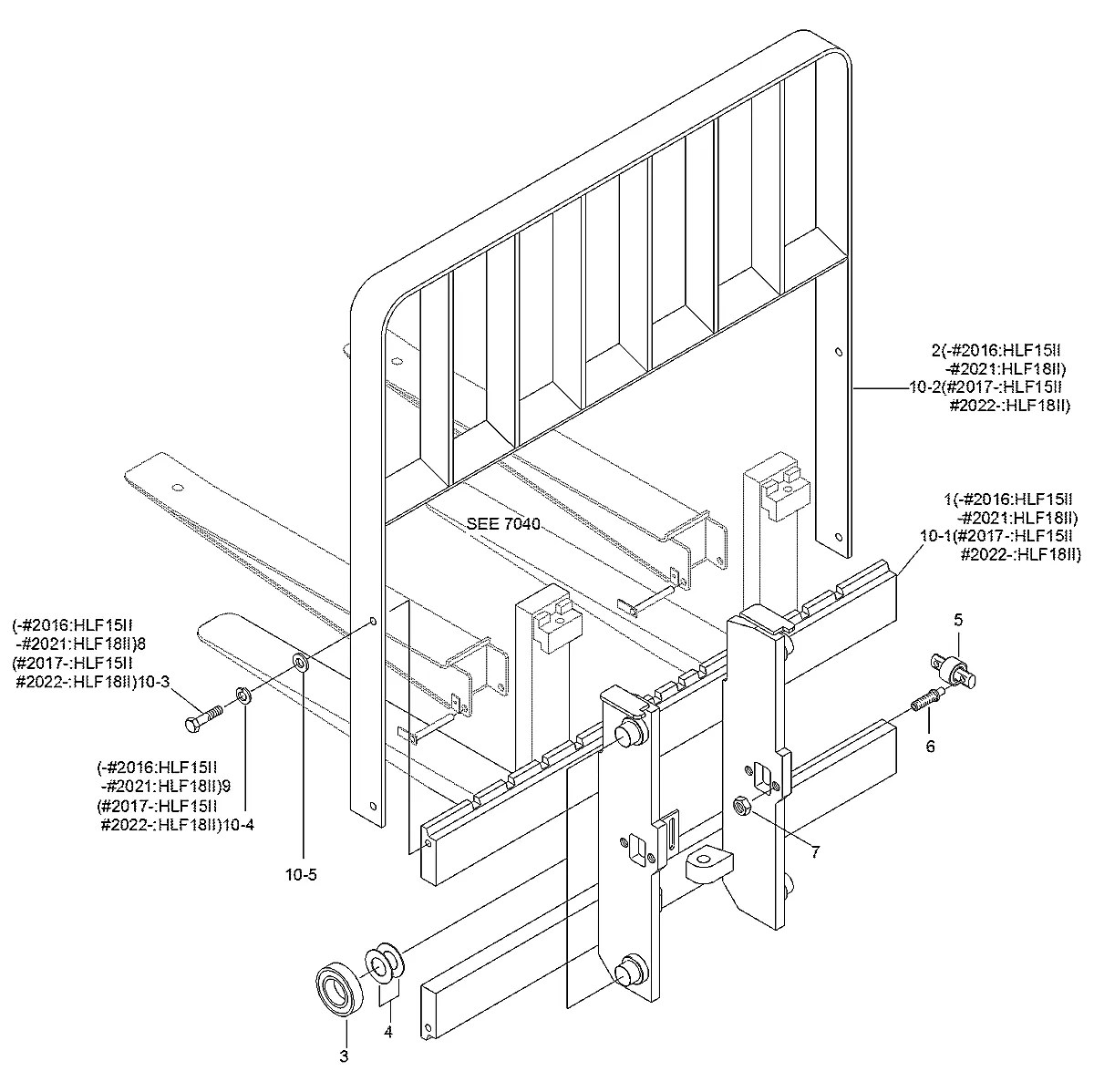 F11520703 Empilhadeira Hyundai HLF15-18-II