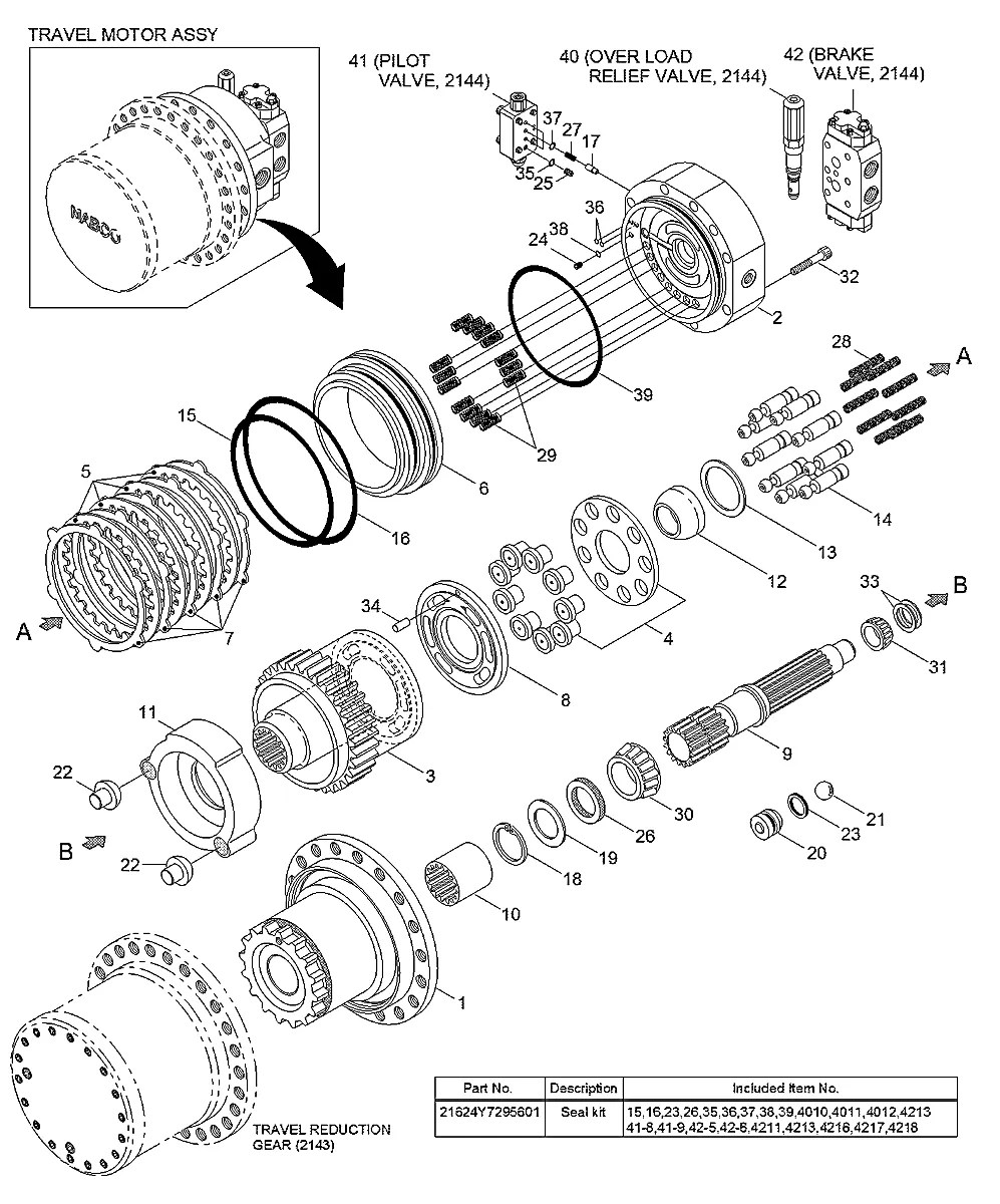 2249320526501 Escavadeira de esteiras Hyundai R320LC-3