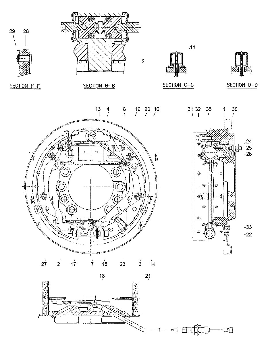BD190-002-09 Empilhadeira Hyundai HDF70A
