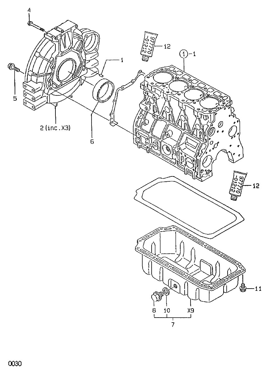129902-10710 Escavadeira de esteiras Hyundai R55-3
