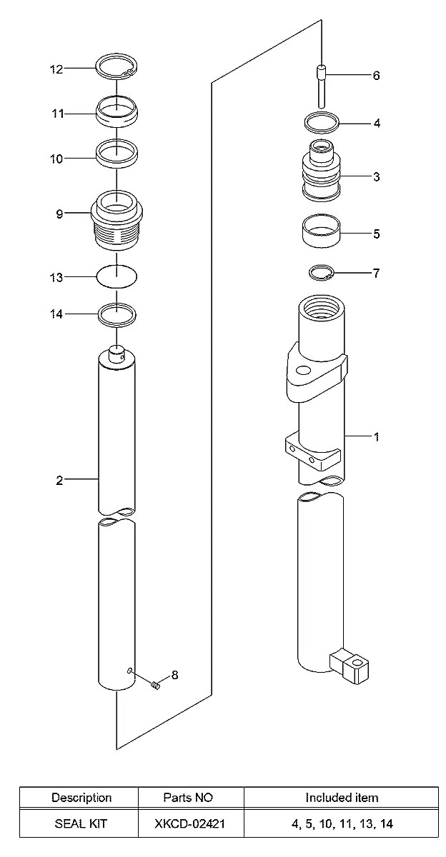 XKCD-04436 Empilhadeira Hyundai 50-60-70D-7K