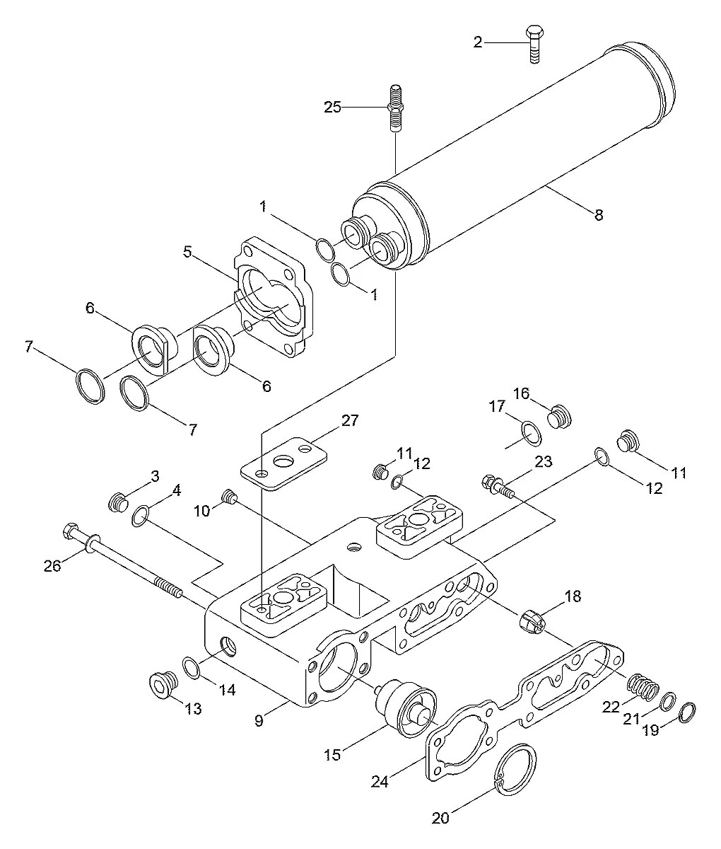 3335512 Escavadeira de esteiras Hyundai R500LC-7