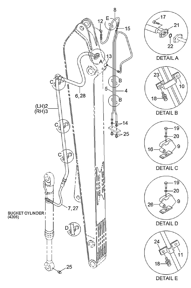 P943-126332 Escavadeira de esteiras Hyundai RC215C-7H