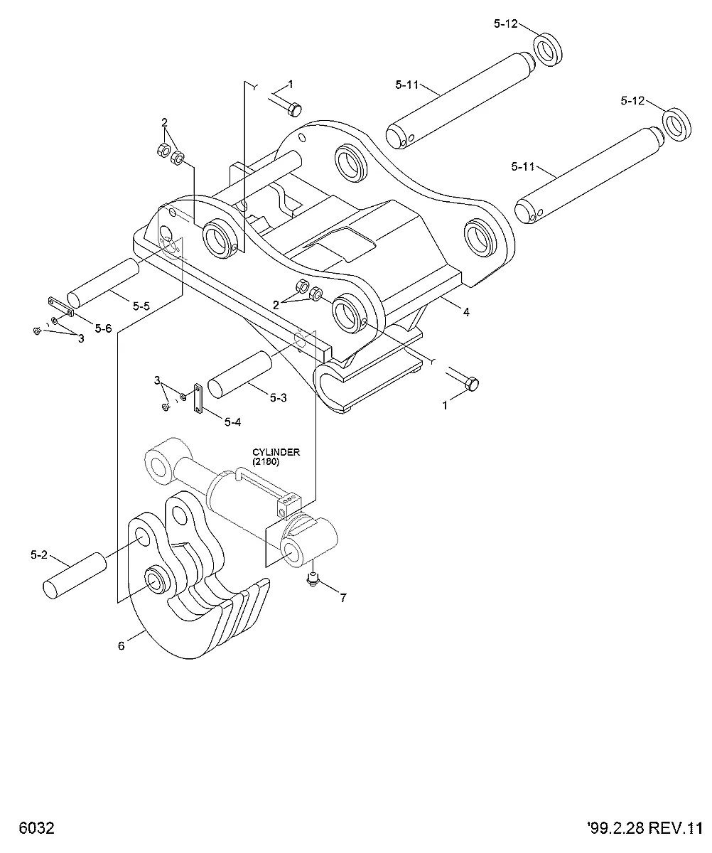10R0136 Escavadeira de esteiras Hyundai R290LC-3H