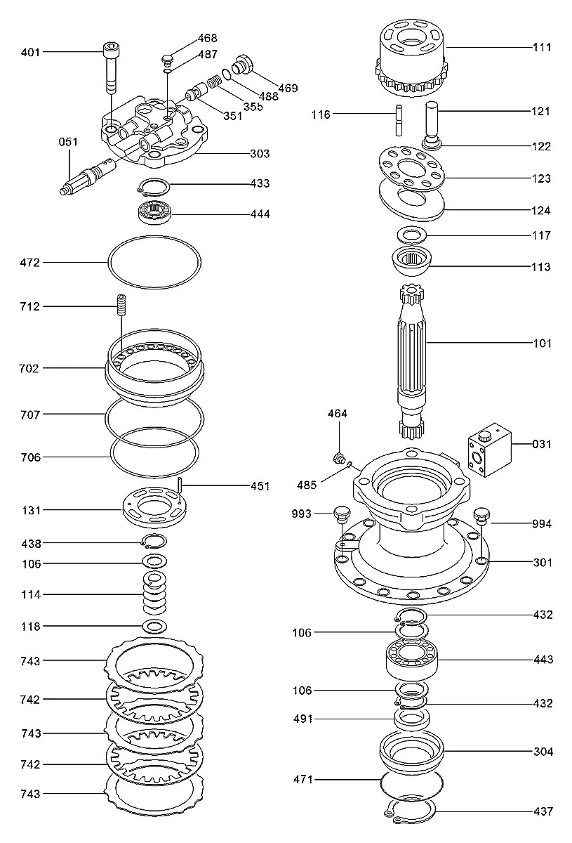 V8802154075 Escavadeira de esteiras Hyundai R290LC-3H