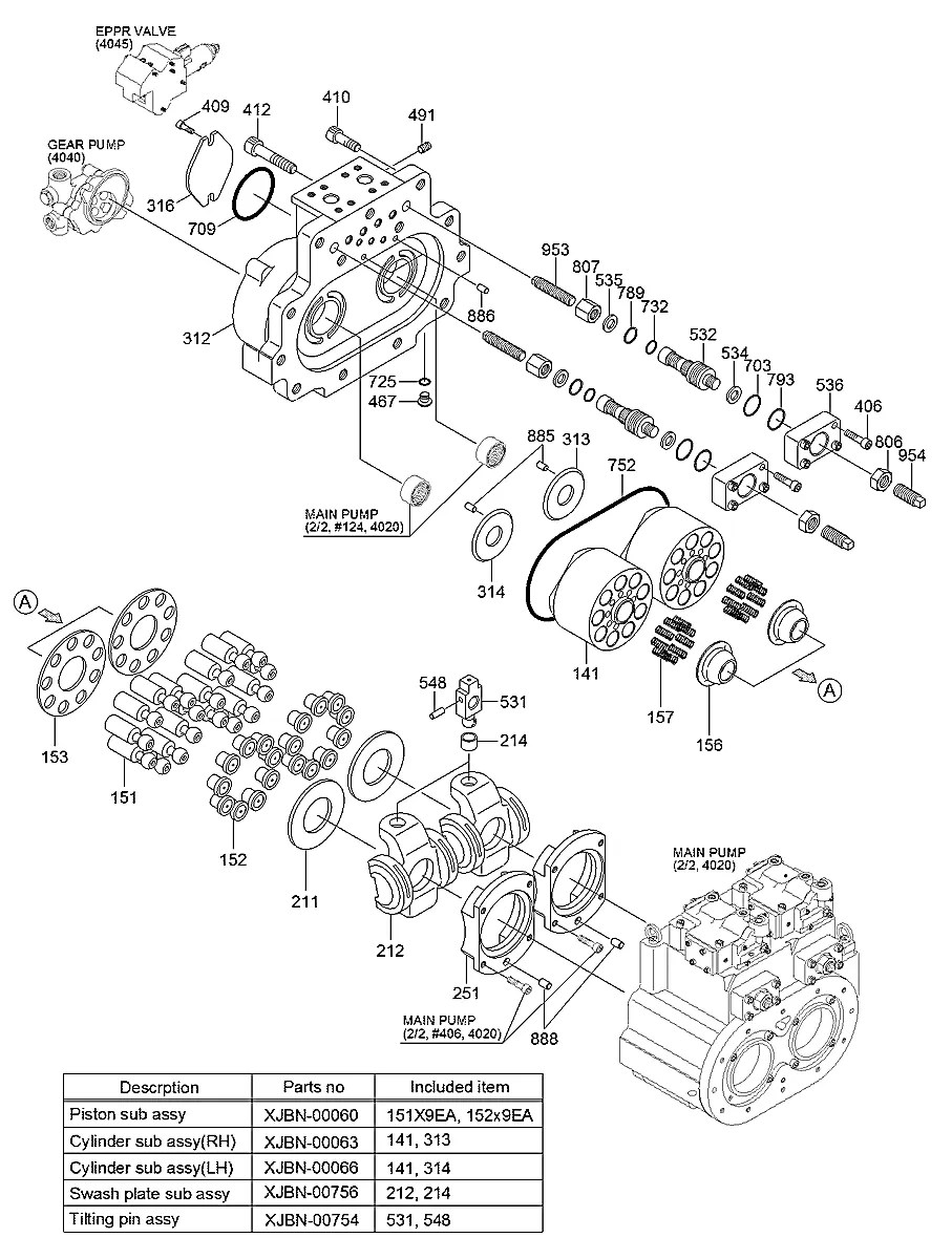 31N6-15010 Escavadeira de rodas Hyundai R200W-7