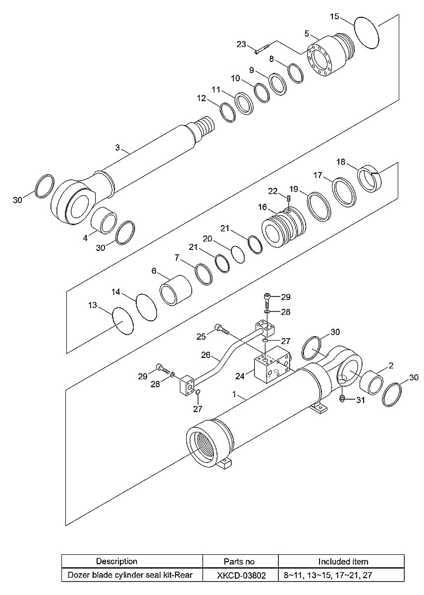 XKCD-02587 Escavadeira de esteiras Hyundai R125LCR-9A