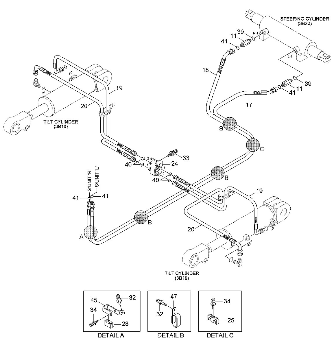 35HC-10060 Empilhadeira Hyundai 30LC-7S