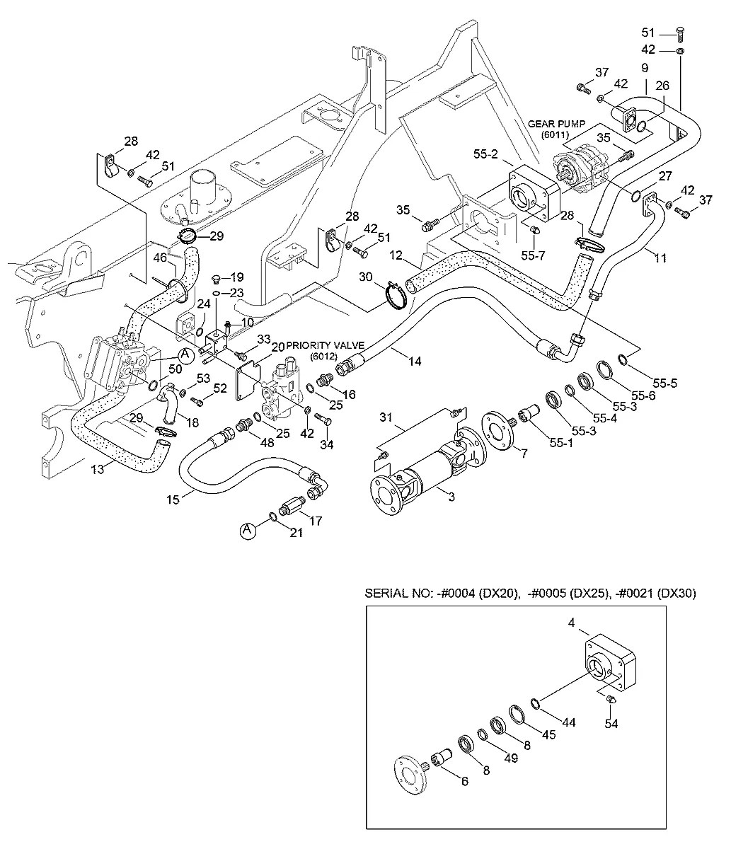 31FA-30100 Empilhadeira Hyundai DX20-25-30