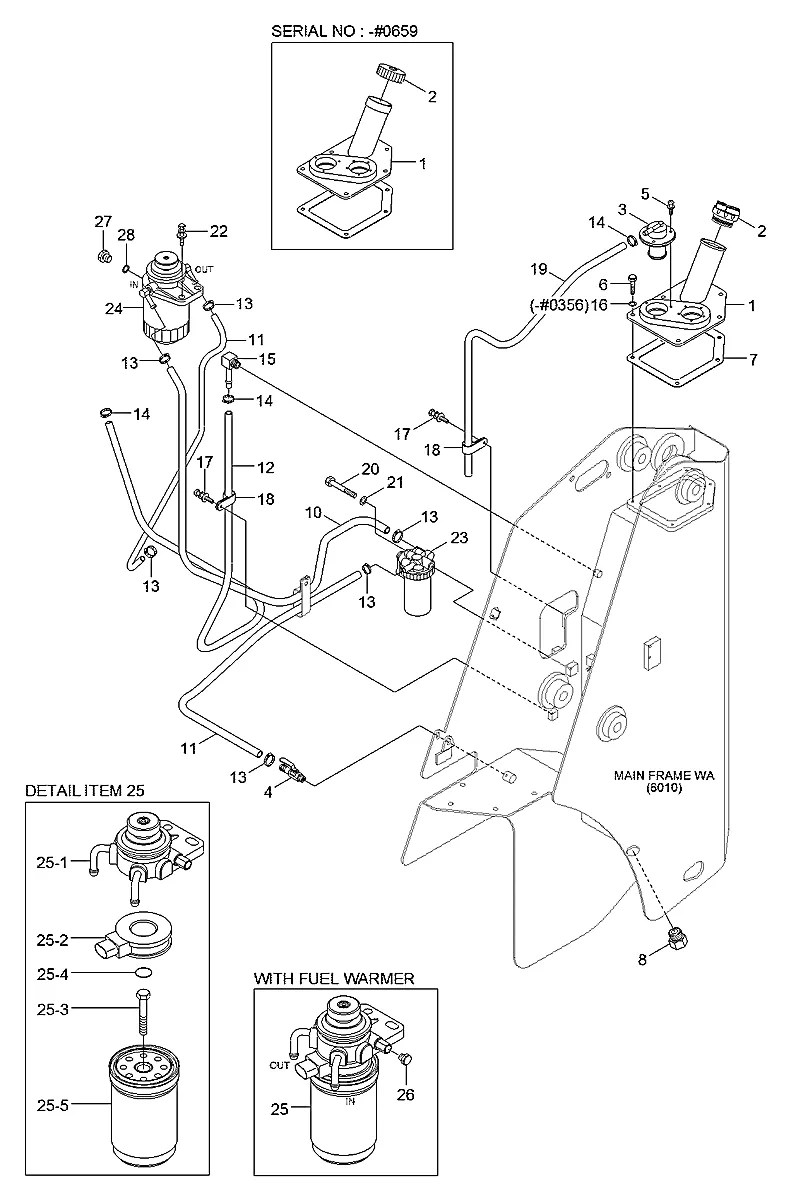 1C011-43013 Mini carregadeira Hyundai HSL650-7