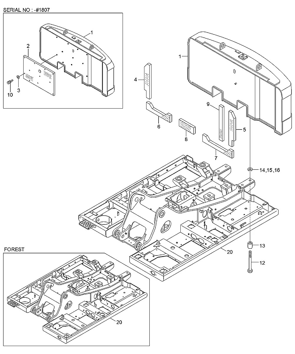 42Q6-50010 Escavadeira de esteiras Hyundai R220LC-9SH