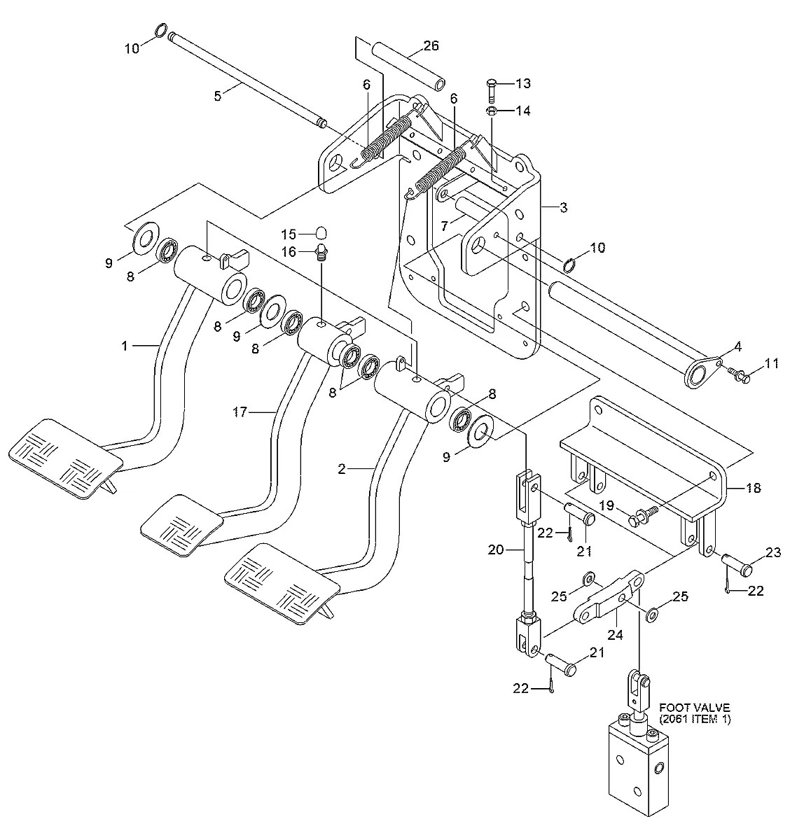 S491-080232 Trator de esteira Hyundai H80-LGP
