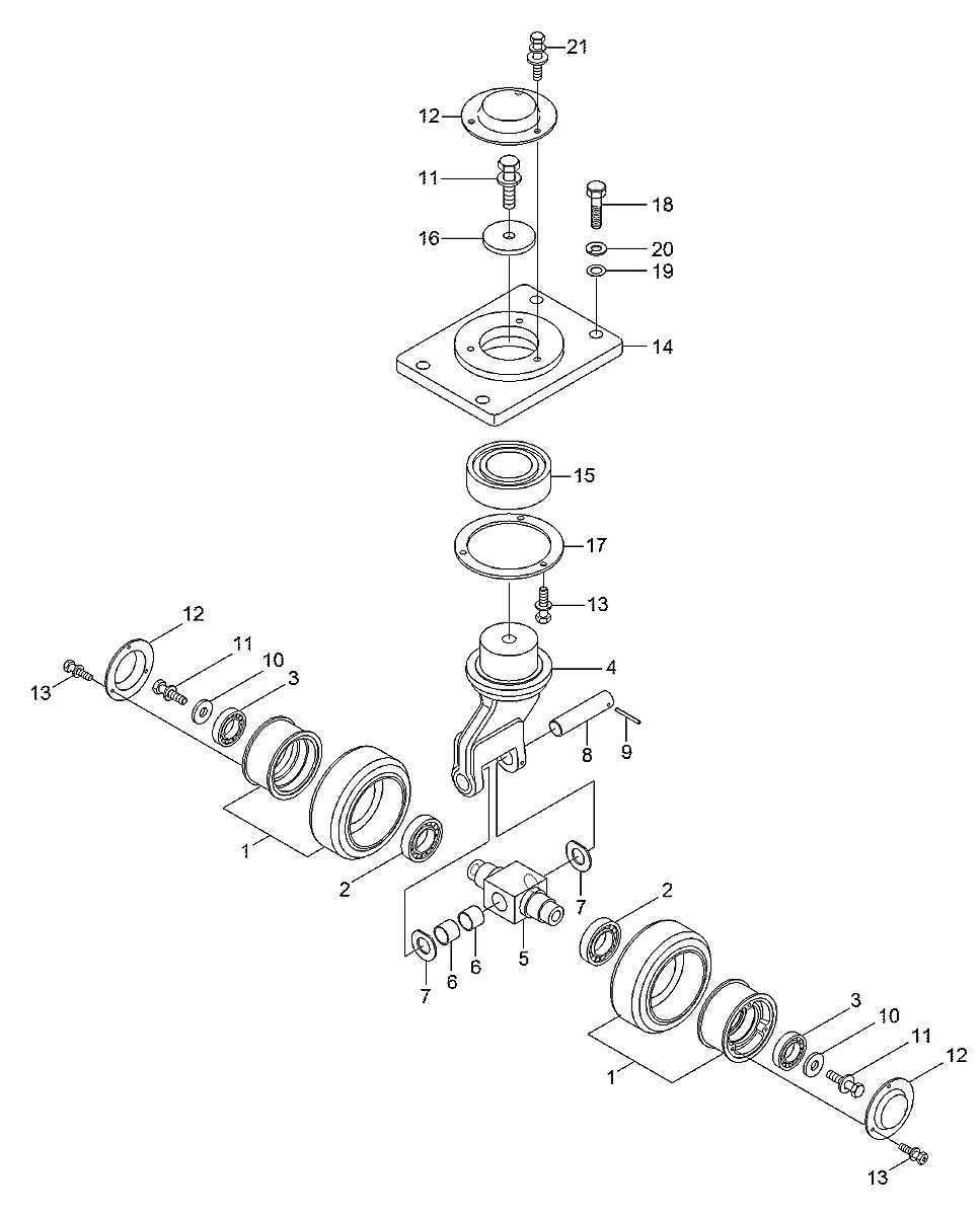 3542029100 Empilhadeira Hyundai 15BR-9E