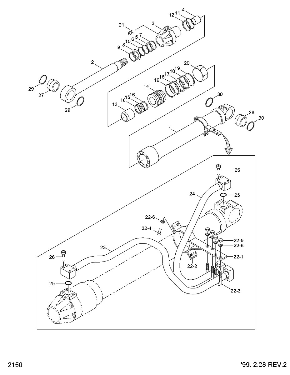 Y000-100200 Escavadeira de esteiras Hyundai R250LC-3