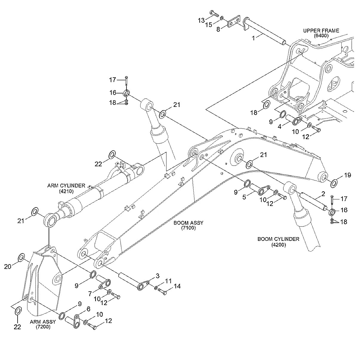 S017-160256 Escavadeira de esteiras Hyundai RD220LC-9
