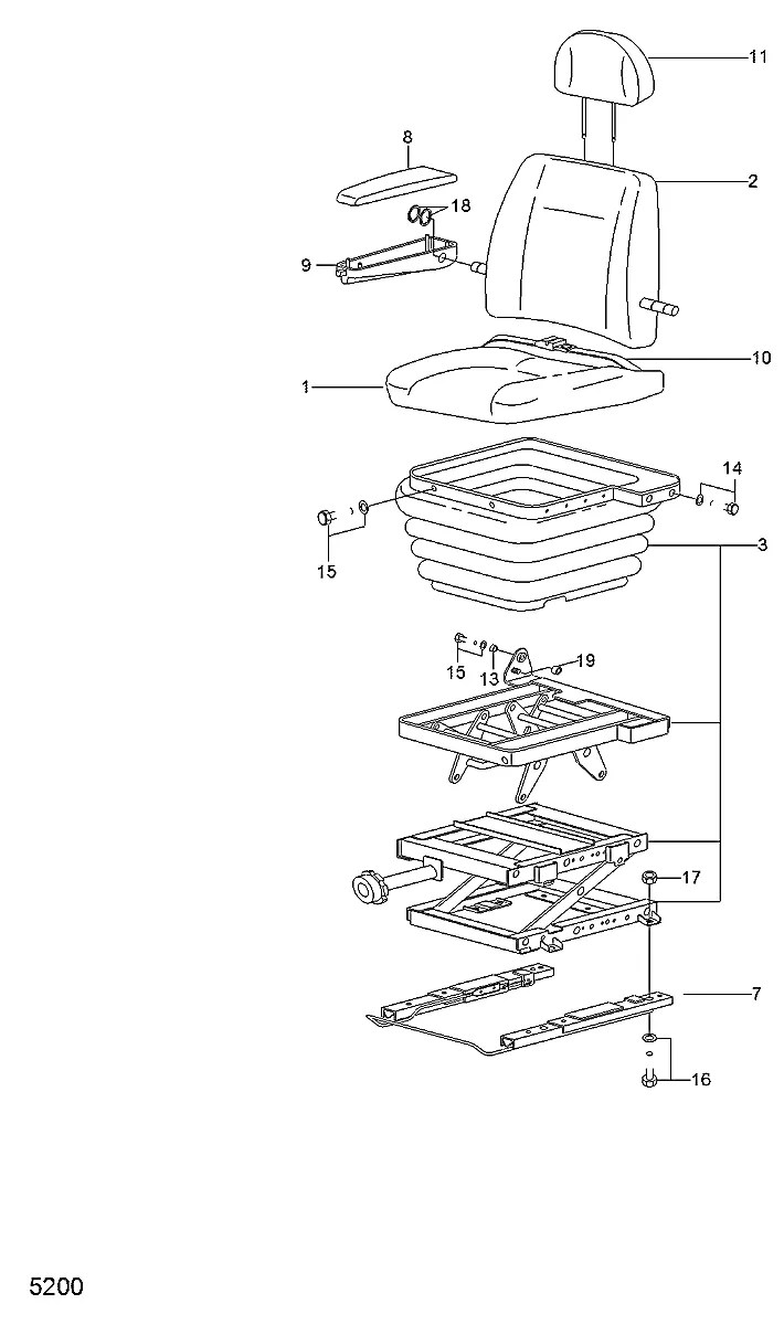 H28003-520 Escavadeira de rodas Hyundai R95W-3