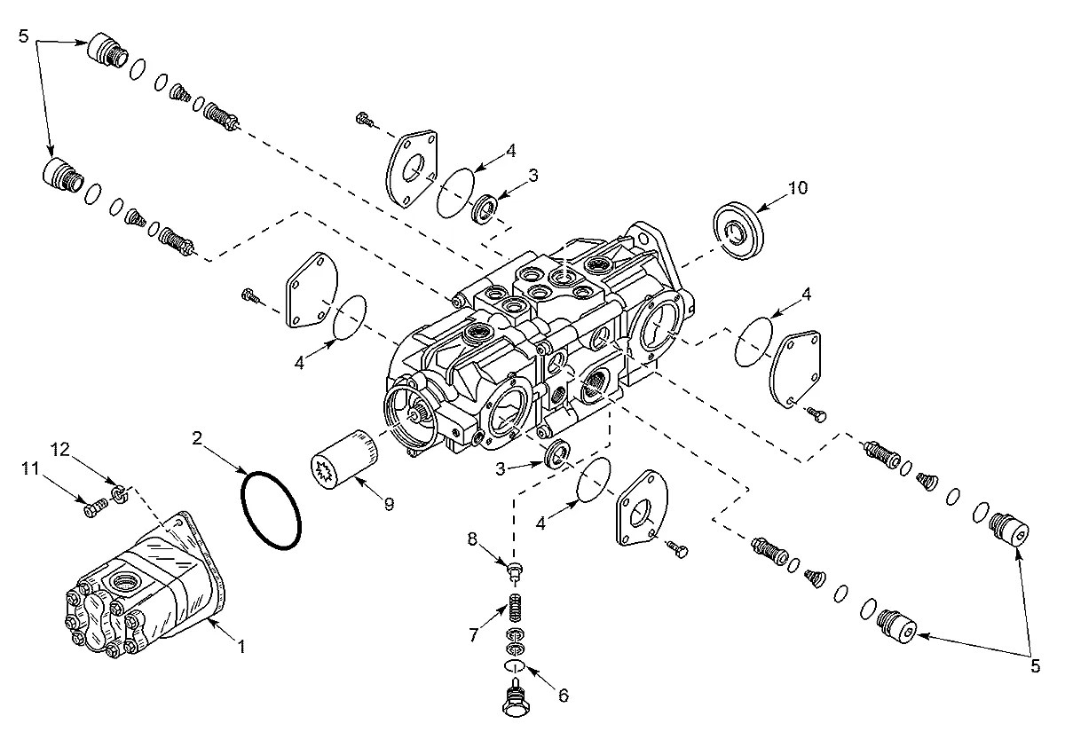 YCAC-01262 Mini carregadeira Hyundai HSL680T