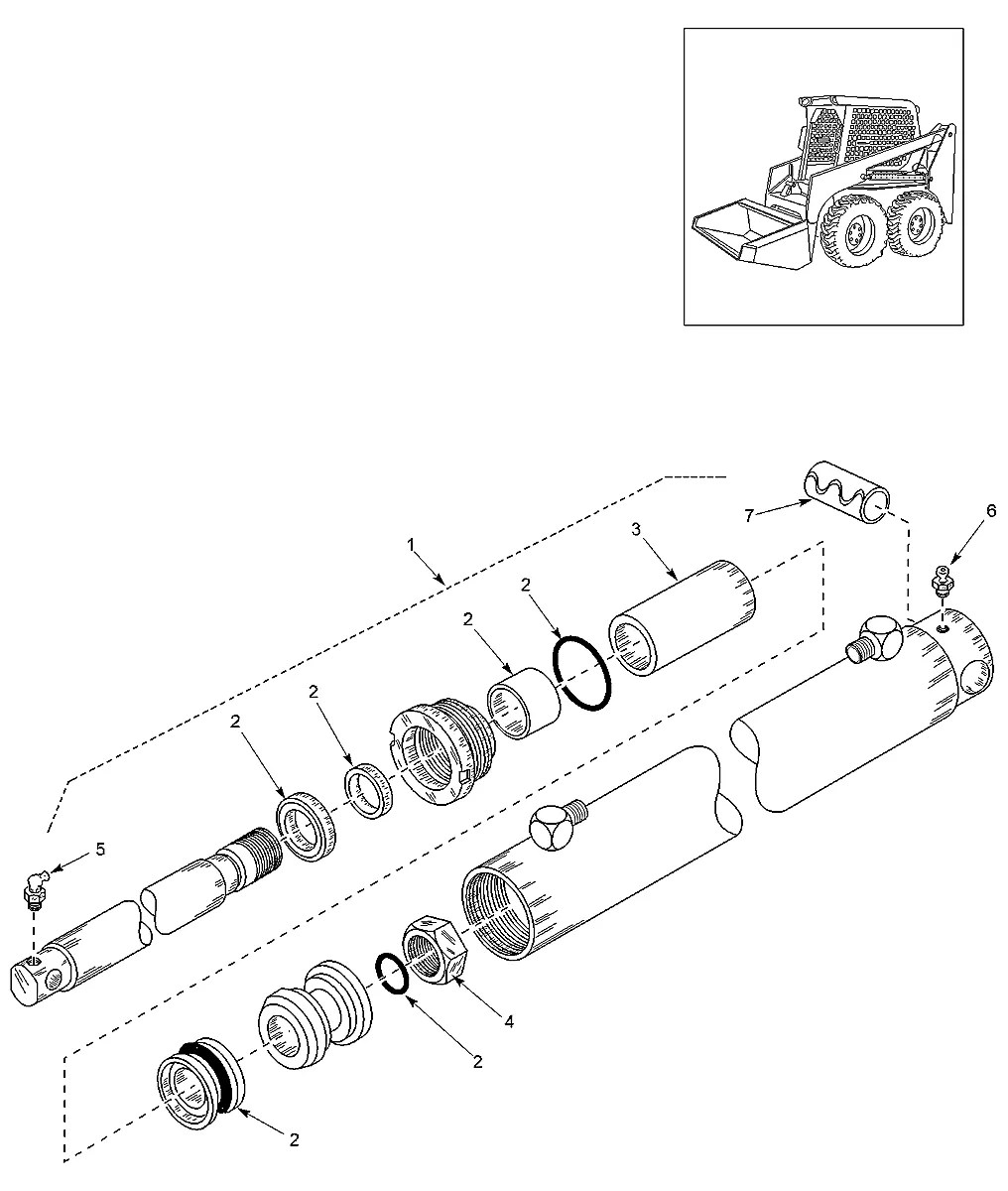 YCAC-01255 Mini carregadeira Hyundai HSL1200T