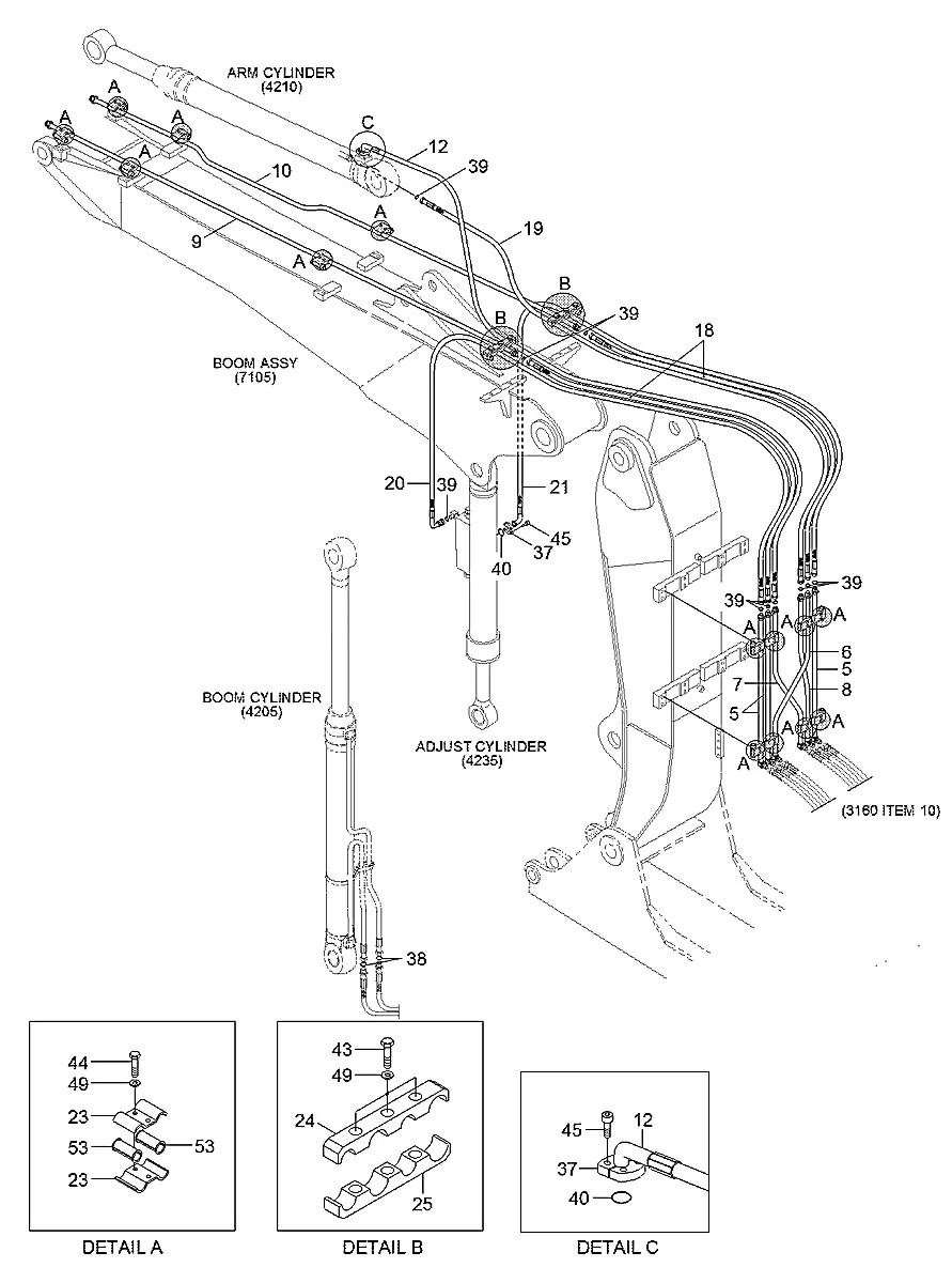 P910-128042 Escavadeira de esteiras Hyundai RB140LC-9S