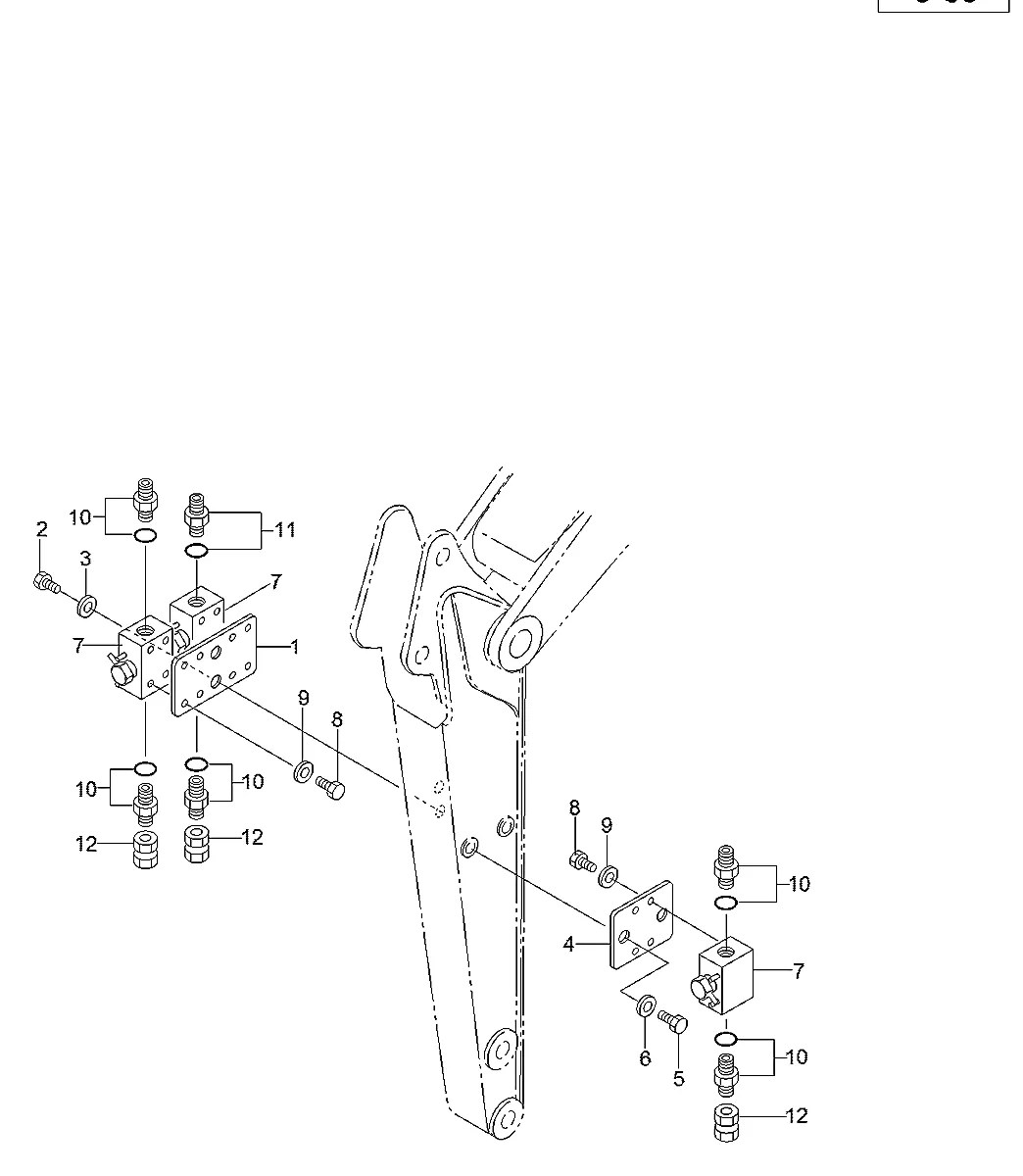XJDH-00009 Escavadeira de esteiras Hyundai R35-7