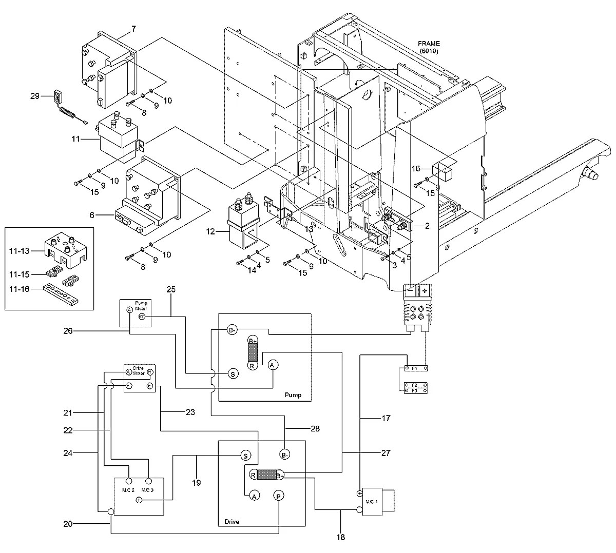 662P44512 Empilhadeira Hyundai HBR15-II