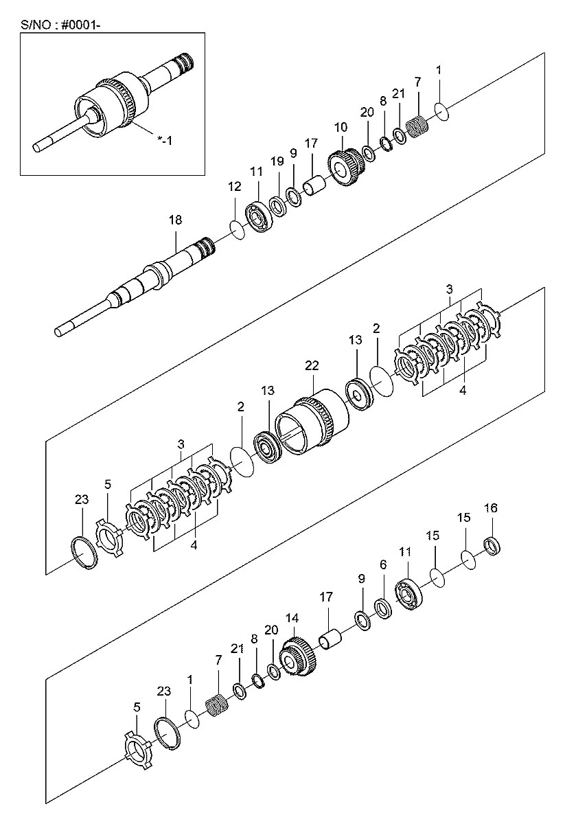9009528-13 Empilhadeira Hyundai HDF45-III