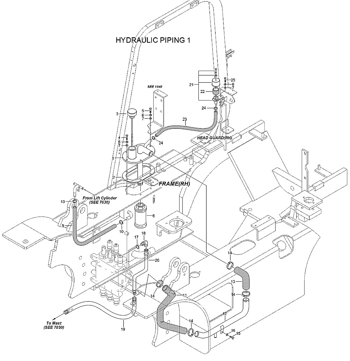 F21640051 Empilhadeira Hyundai HLF15-18-II