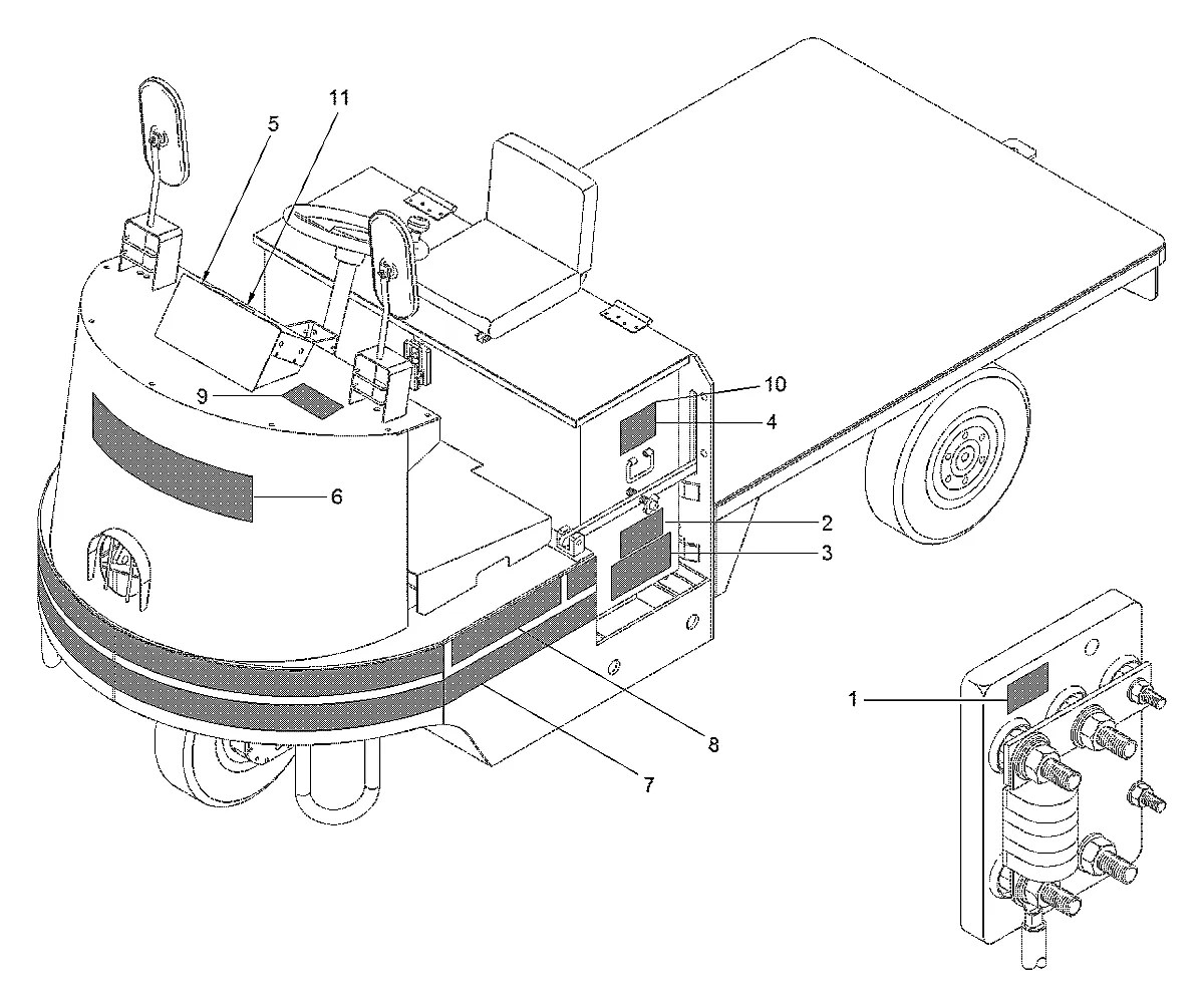 Y2N6084 Empilhadeira Hyundai HBP15-HBT40