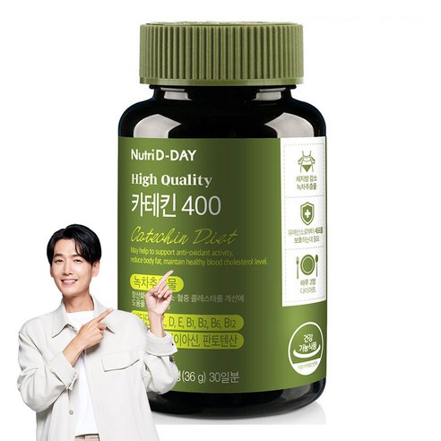 뉴트리디데이 고함량 카테킨 400 5개 총300정, 400정