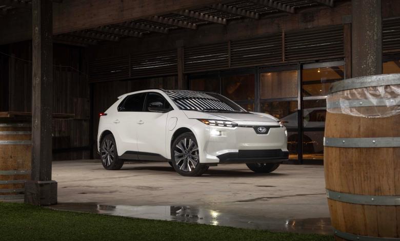 Subaru Solterra EV debuts the split look of the 2026 model Subaru Solterra EV debuts the split look of the 2026 model