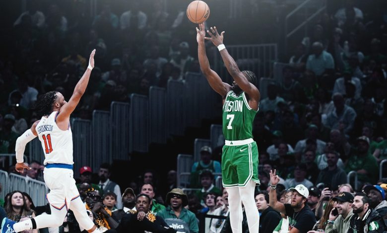 Celtics solve game 1 bad 3pt shooting night with the Knicks in history Celtics solve game 1 bad 3pt shooting night with the Knicks in history