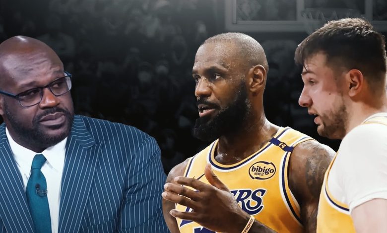 Shaq on how LeBron James and Luca Donsi should be close next season Shaq on how LeBron James and Luca Donsi should be close next season