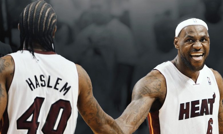 Udonis Haslem conceives LeBron James Miami party Udonis Haslem conceives LeBron James Miami party