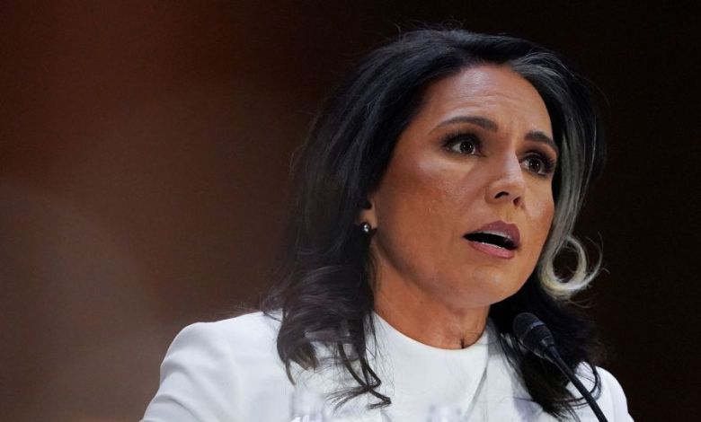 Tulsi Gabbard said NSA chat messages that have more than 100 intelligence personnel will be fired Tulsi Gabbard said NSA chat messages that have more than 100 intelligence personnel will be fired