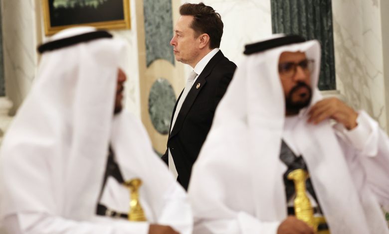 Elon Musk on Trump's journey to the Middle East Elon Musk on Trump's journey to the Middle East