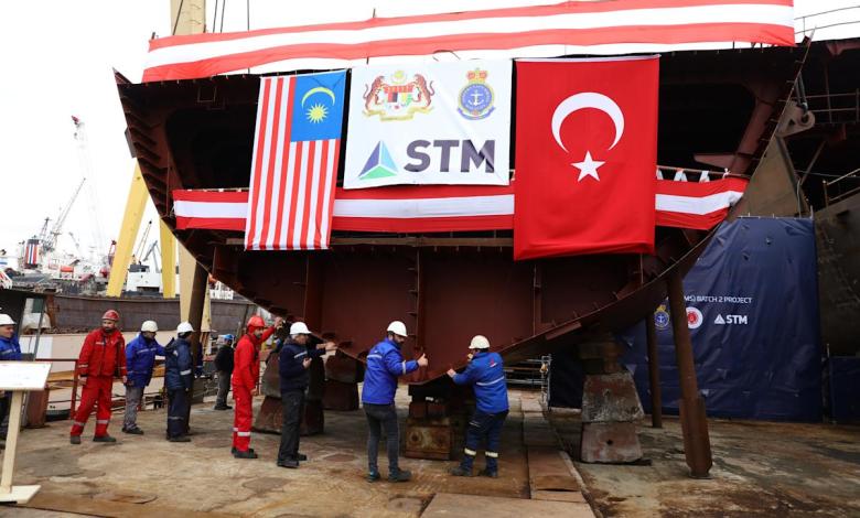 Türkiye's STM starts building Corvettes for Malaysia Türkiye's STM starts building Corvettes for Malaysia