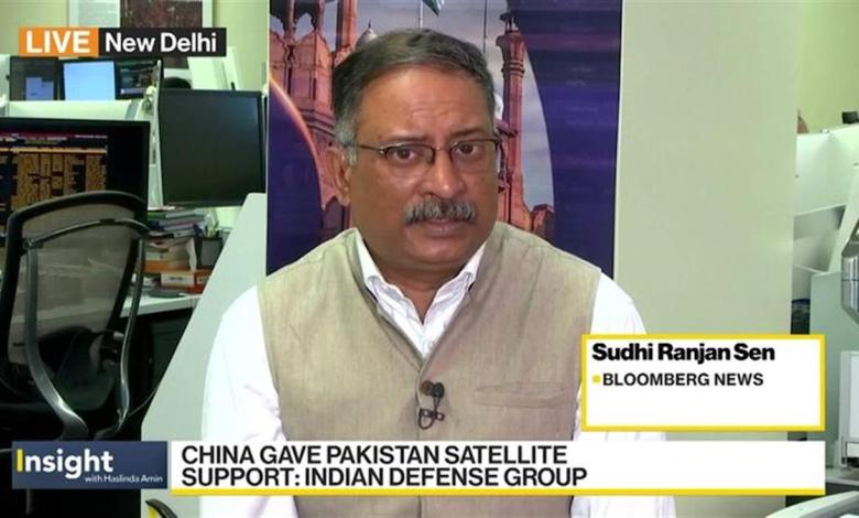 Indian Ministry of Defense Research Team says satellite support China air defense against Pakistan Indian Ministry of Defense Research Team says satellite support China air defense against Pakistan