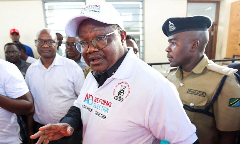 Tanzania's main opposition party is banned from elections Tanzania's main opposition party is banned from elections