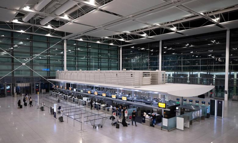 A two-day strike at Munich Airport resulted in most flights being cancelled A two-day strike at Munich Airport resulted in most flights being cancelled