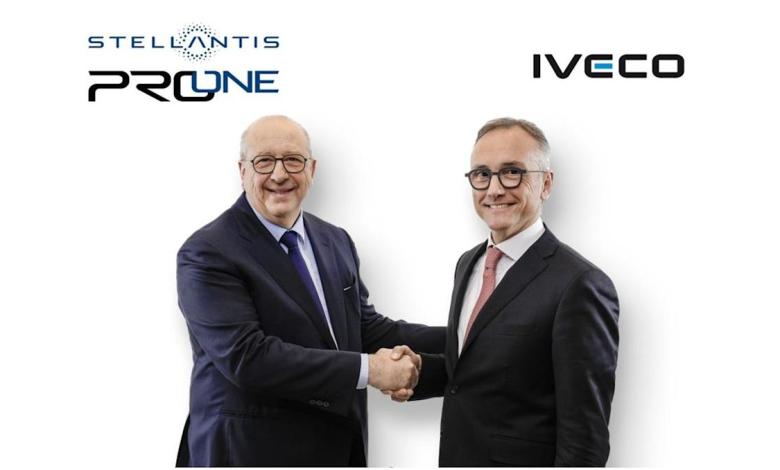 Stellantis produces Iveco's new electric truck for European market Stellantis produces Iveco's new electric truck for European market
